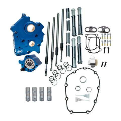 S&S Cycle Gear Drive Cam Chest Kit Without Cams For Twin Cooled Harley Touring 2017-2025