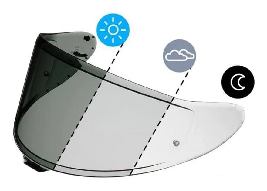 AGV K6 K6 S Photochromic Face Shield RevZilla