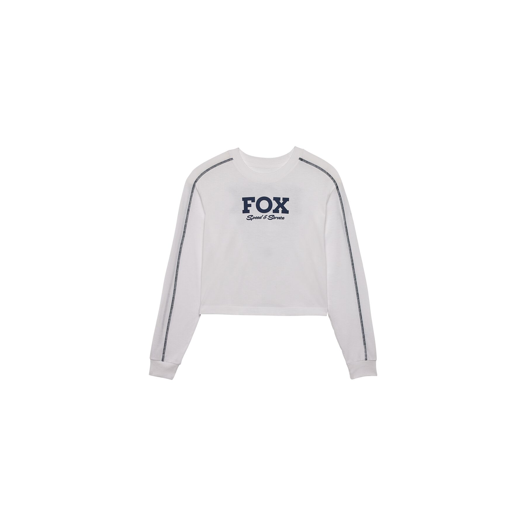 Fox Racing Speed & Service Long Sleeve Women's Cropped T-Shirt