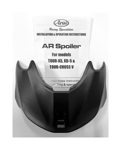 Arai XD-5 Spoiler N/A