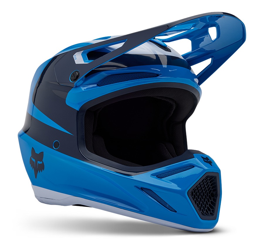 Fox Racing V3 Divider Helmet - RevZilla Fox Racing V3 Divider Helmet - RevZilla