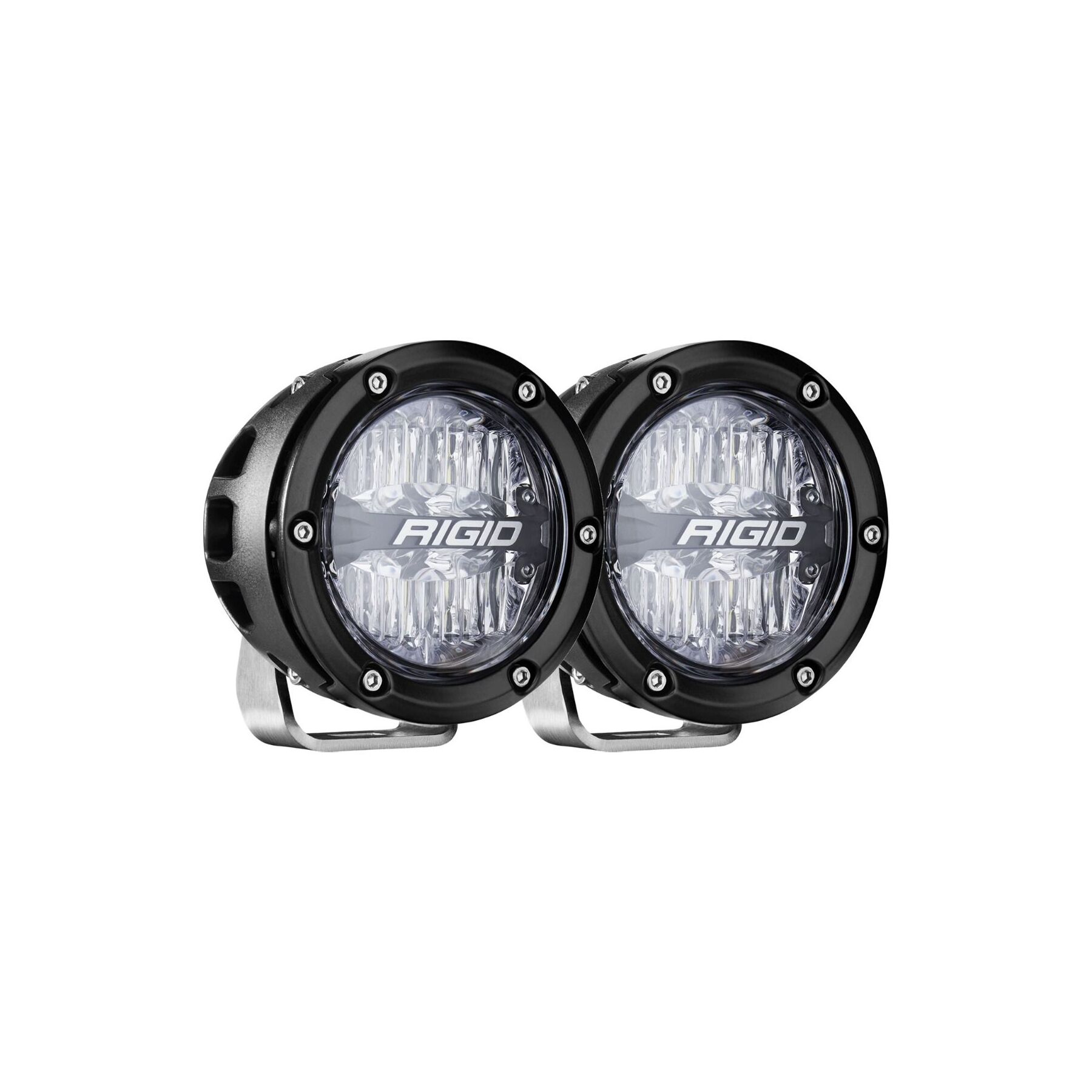 Rigid 360-Series RGBW 4 Inch Round Lights