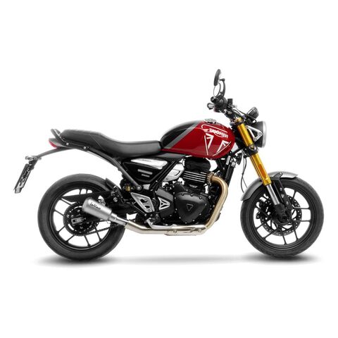 LeoVince LV-10 Slip-On Exhaust Triumph Speed 400 / Scrambler 400 X 2024-2026
