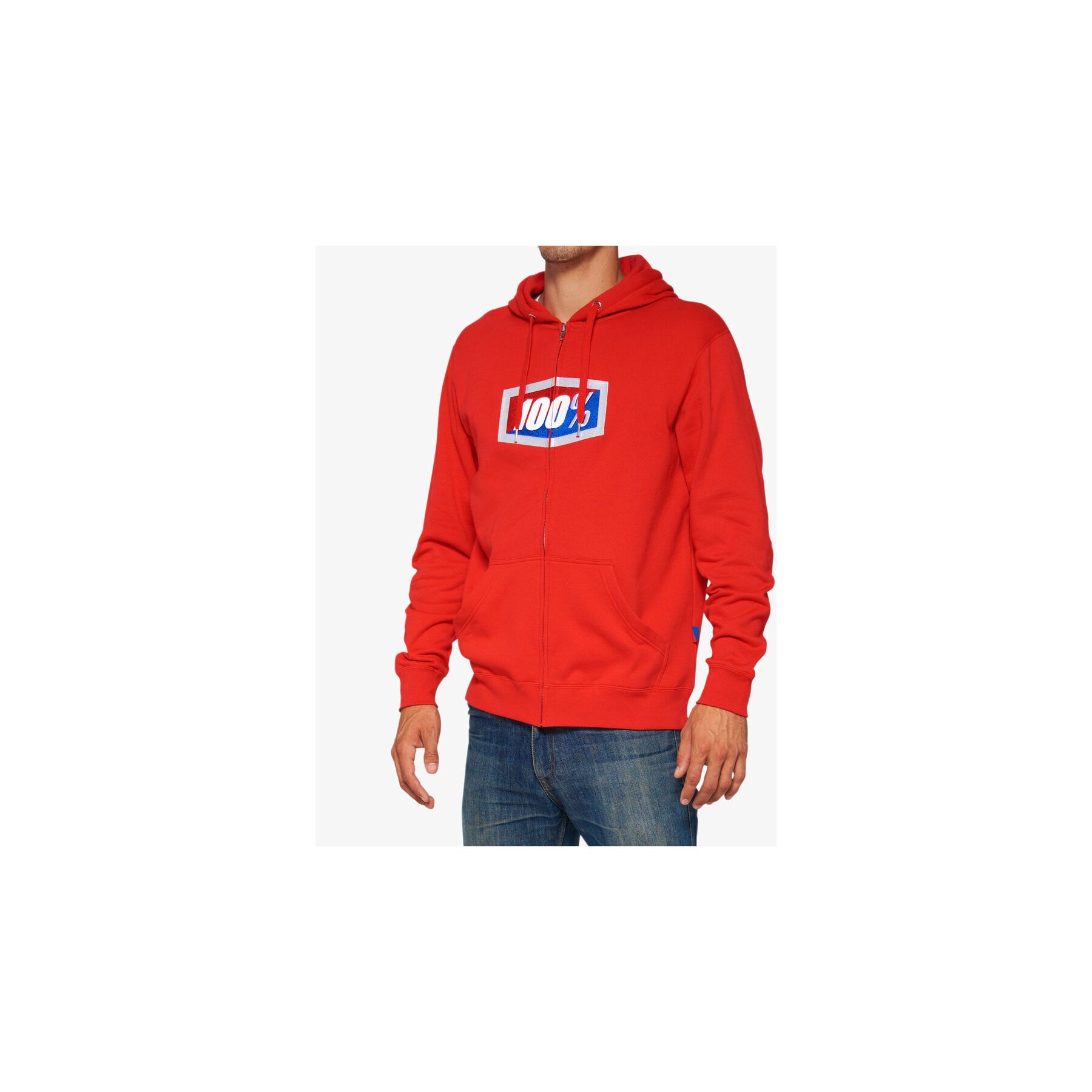 100 Official Zip Up Hoody