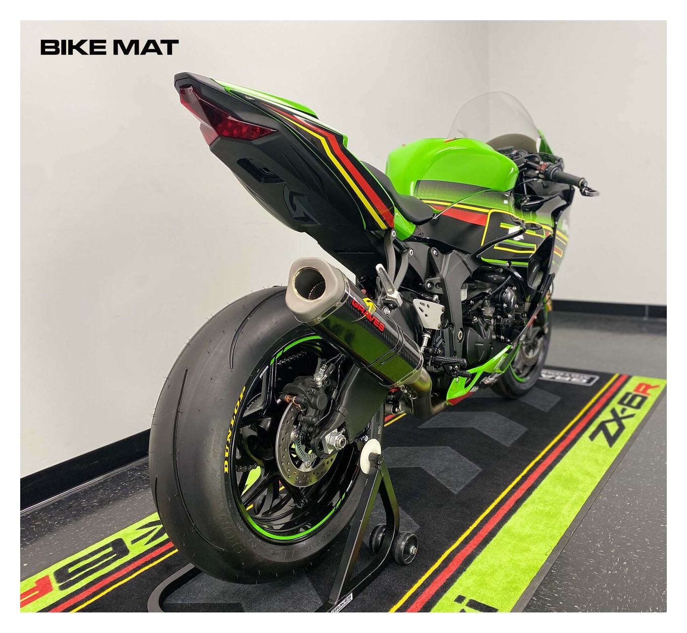 Graves Bike Mat Kawasaki Ninja ZX-6R - RevZilla