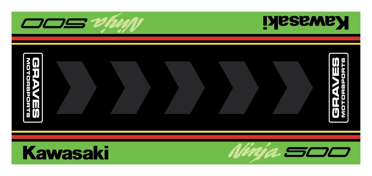 Graves Bike Mat Kawasaki Ninja 500 - RevZilla