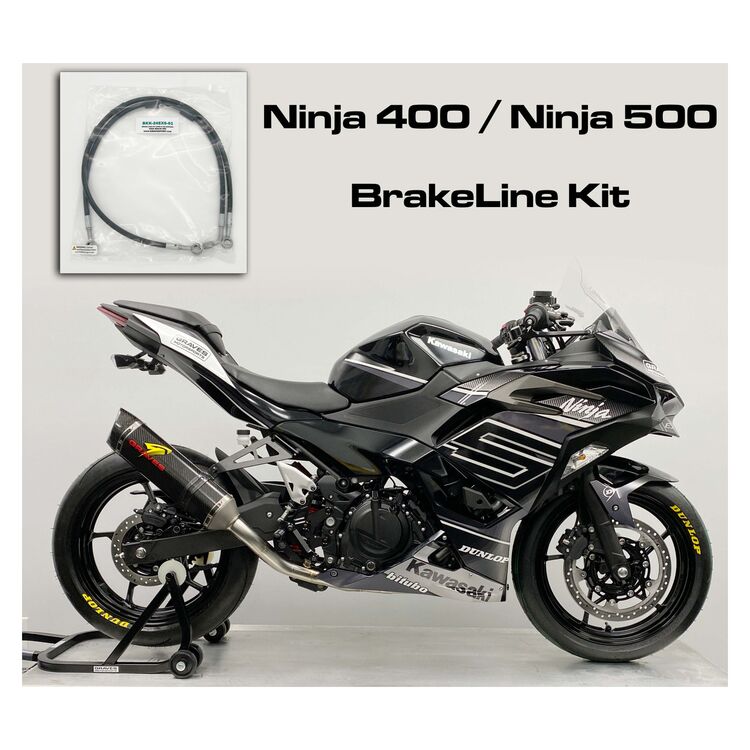 Graves Brake Line Kit Kawasaki Ninja 400 / 500 2018-2025