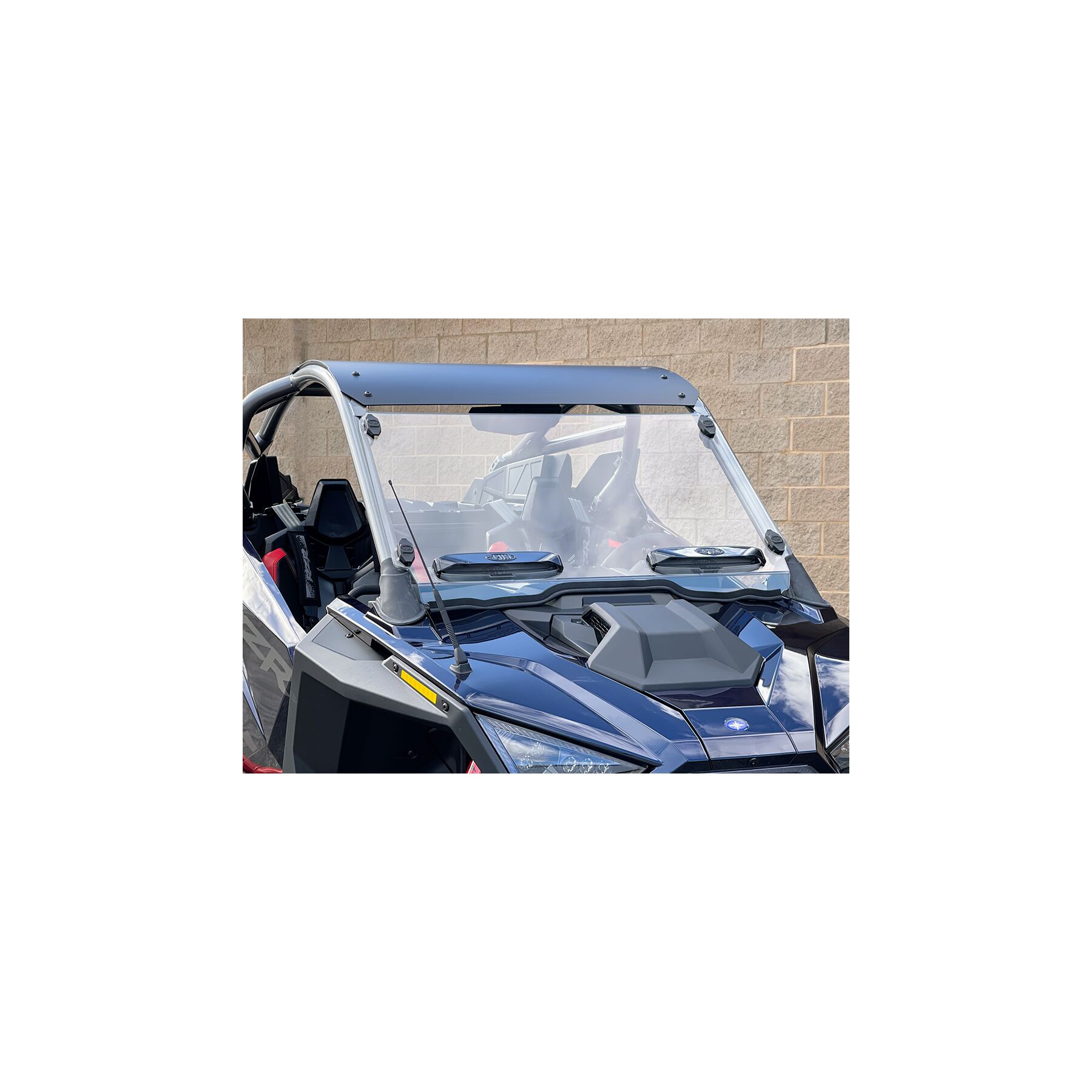 Spike Front Vented Windshield Polaris Pro R / Pro R 4 2022-2026