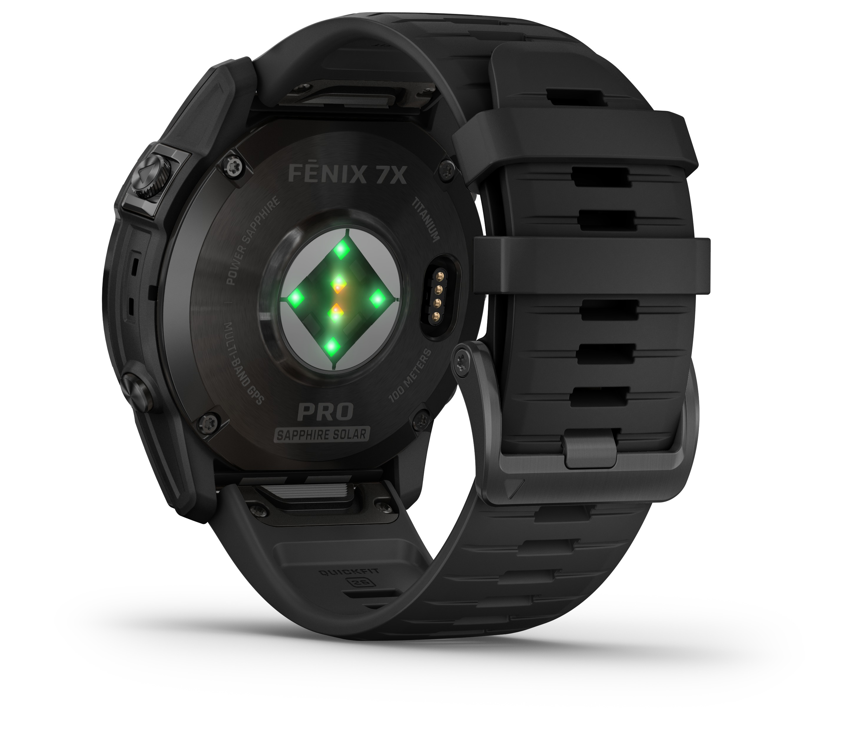 Garmin fēnix 7X Sapphire Dual Power Garmin fēnix 7X Sapphire Solar Edition Watch - RevZilla