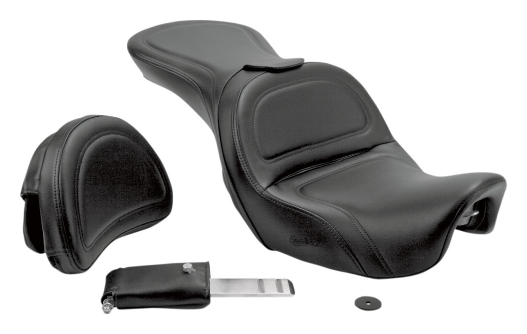 Saddlemen Explorer Seat For Harley Dyna 2006-2017 Explorer Standard With Driver Backrest