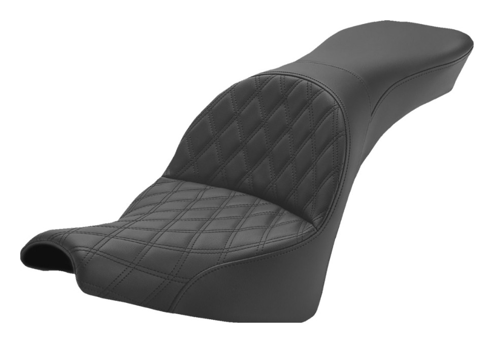 Saddlemen Explorer LS Lattice Stitch Seat For Harley Softail 2018-2025 Lattice Stitch LS Without Driver Backrest
