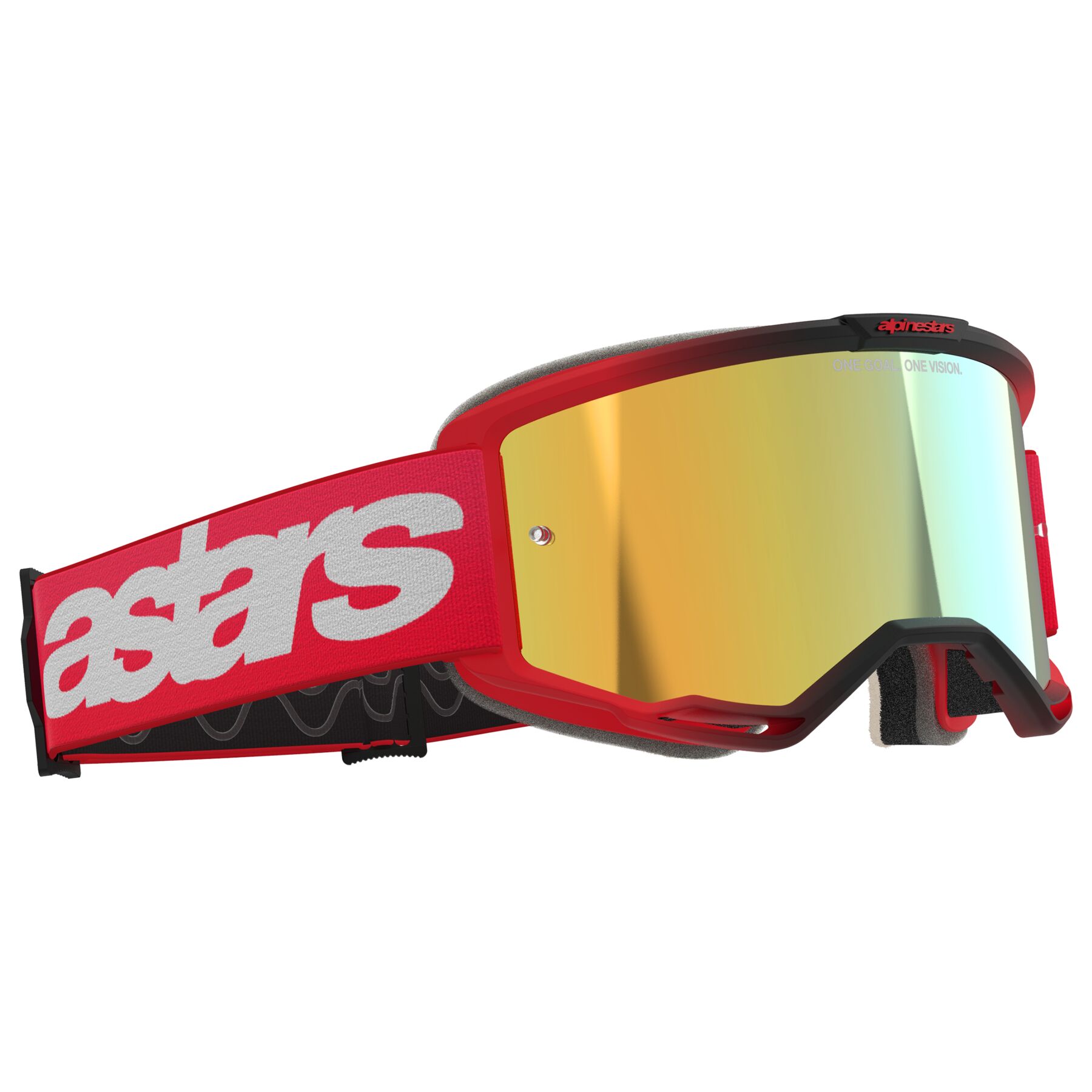 Alpinestars Vision 5 Blaze Goggles - Mirror Lens