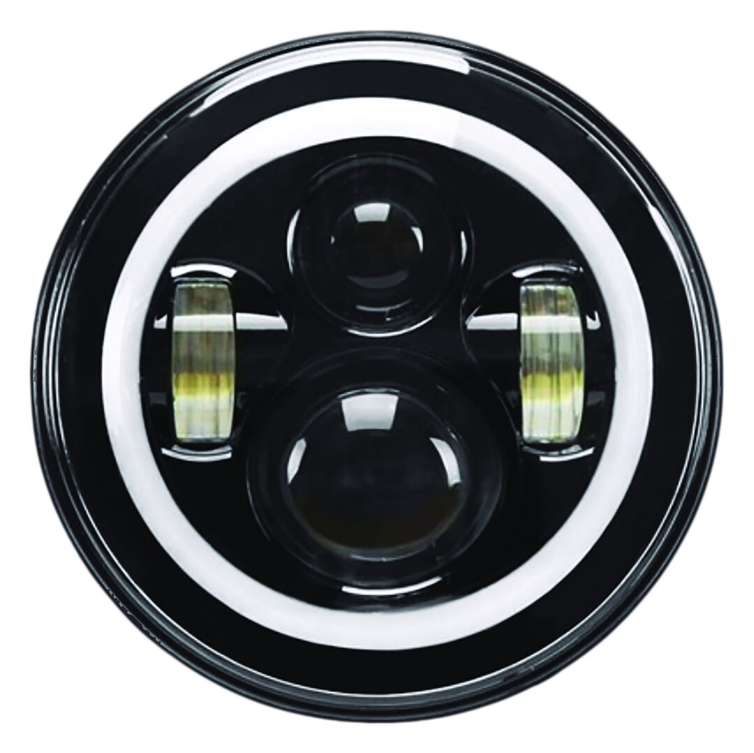 PathfinderLED High Definition 7" Projector Headlight With Halo
