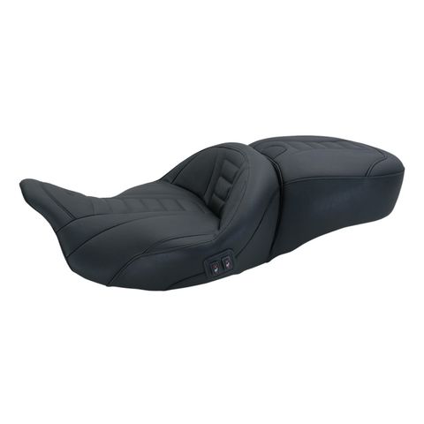 Mustang Super Touring Deluxe Seat For Harley Touring 2008-2025