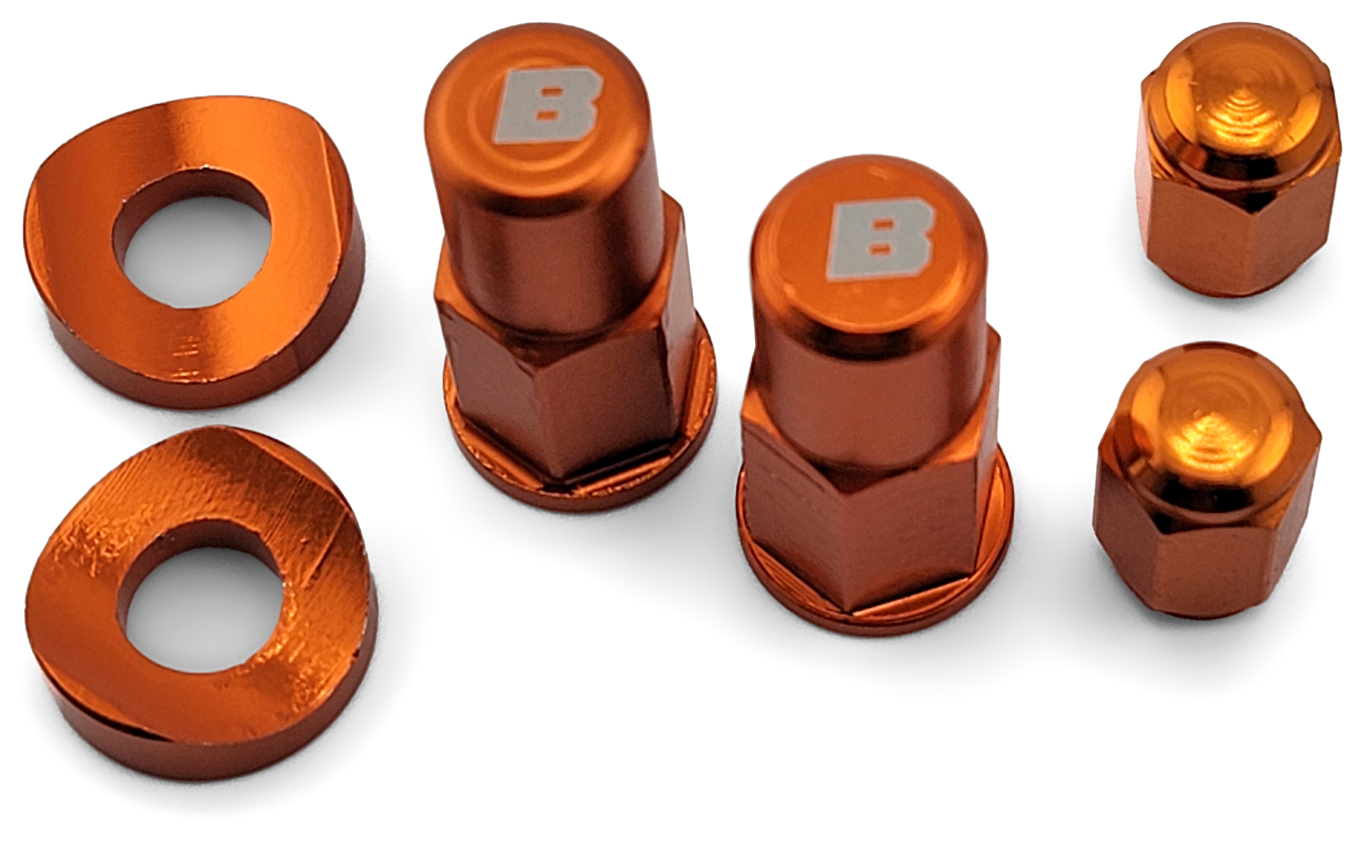 BILT FACTORY Rim Lock And Valve Cap Set - RevZilla