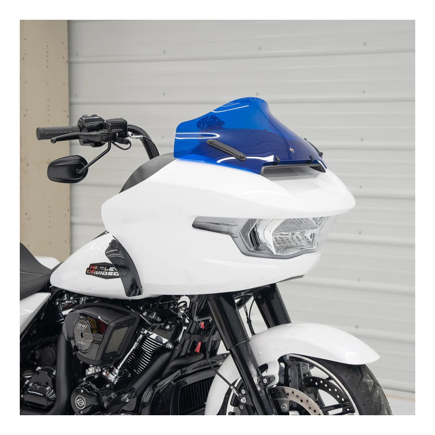 Pare-Brise Klock Werks Flare Pro-Touring 12" Fumé Foncé Touring Road Glide