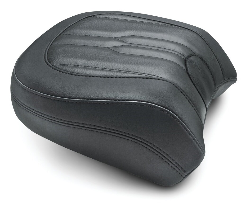 Mustang Standard Touring Dagger Stitch Passenger Seat For Harley Softail FXLR / FLSB 2018-2025 Dagger Stitch Recessed / 11" Wide