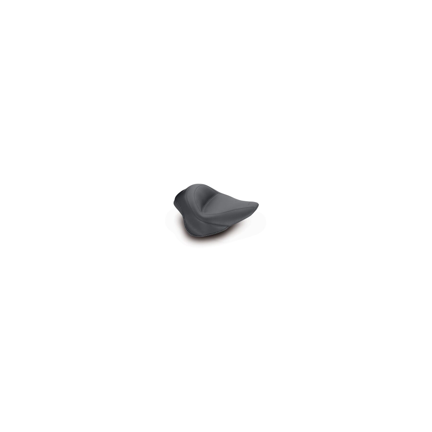 Mustang Wide Touring Solo Seat For Harley Slim / Blackline 2011-2017