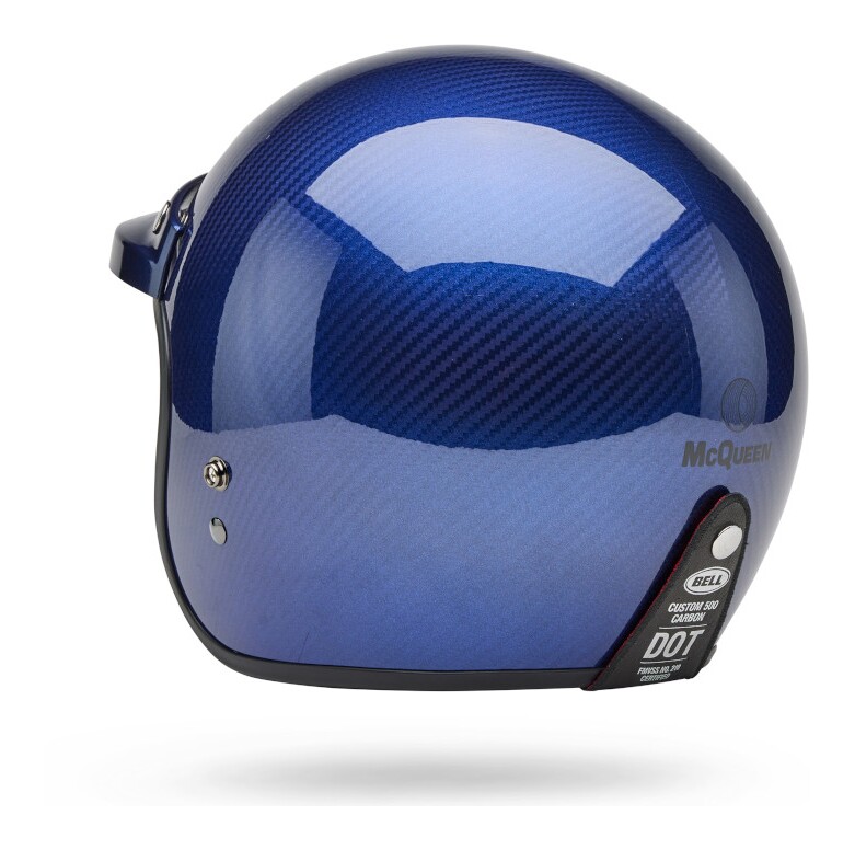 Bell Custom 500 Steve McQueen Lemans Helmet RevZilla