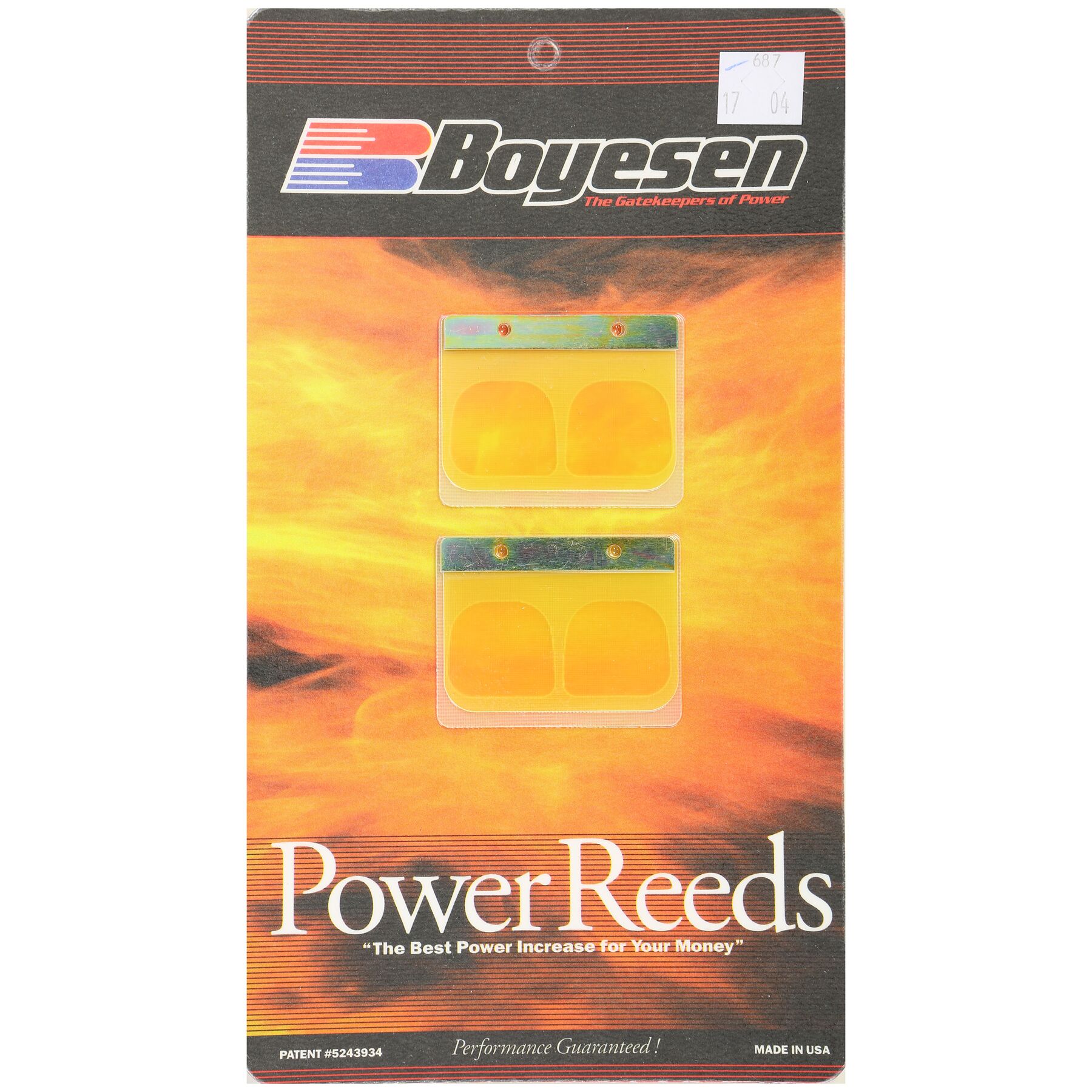 Boyesen Power Reeds Suzuki RM125 1999-2000