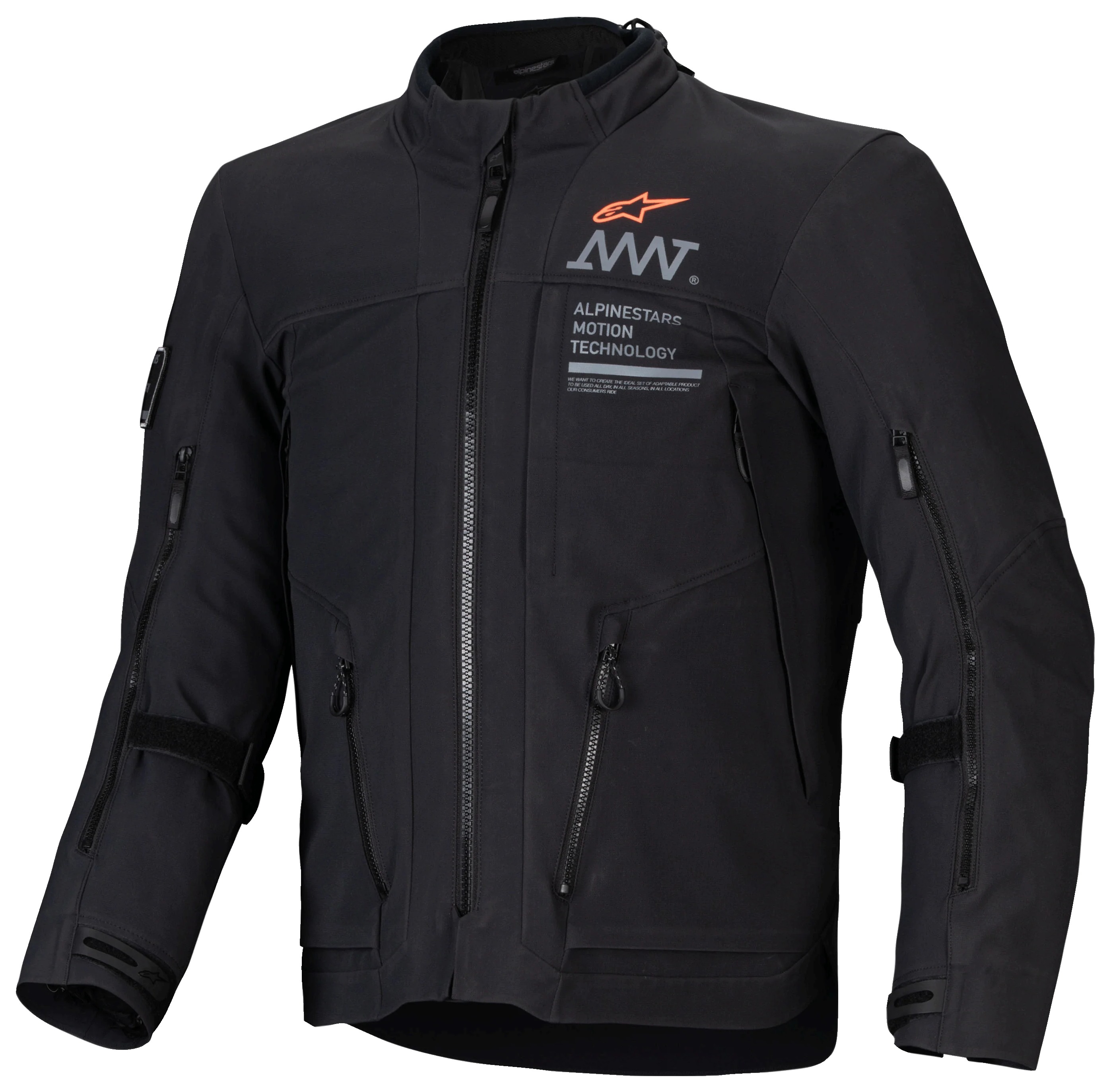 『Alpinestars MATRIX ブラック』サイズUS 8 (防水-優) Bionic XTR Plasma Protection Jacket - BLACK MOTOCROSS