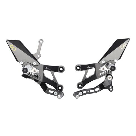 Lightech Track System Rearsets Yamaha R3 2015-2020