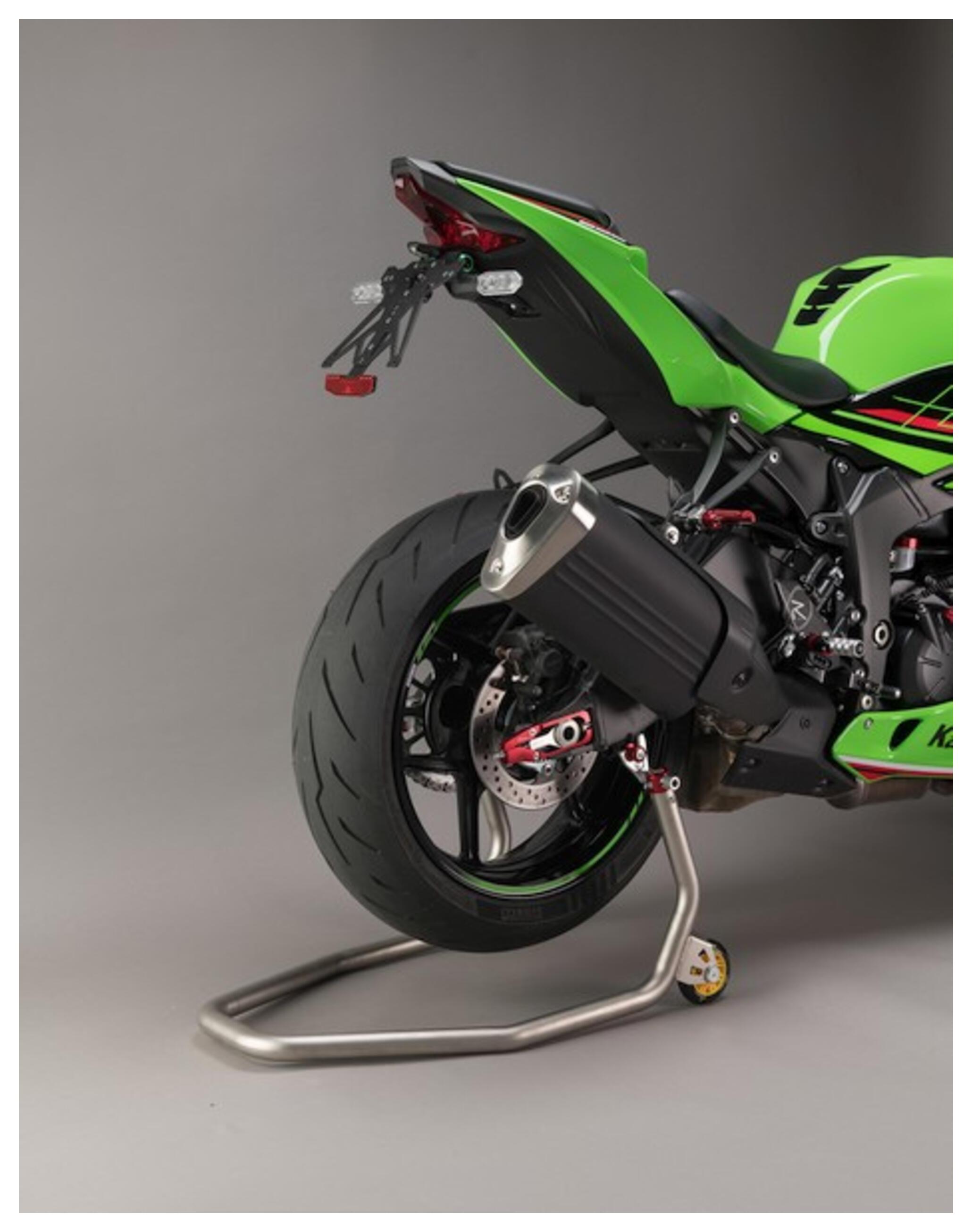 LighTech Stainless Steel Rear Paddock Stand - RevZilla