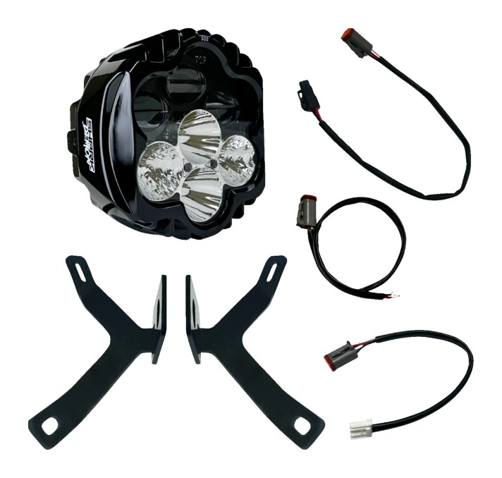 Custom Dynamics Shark Demon LED Headlight For Memphis Shades