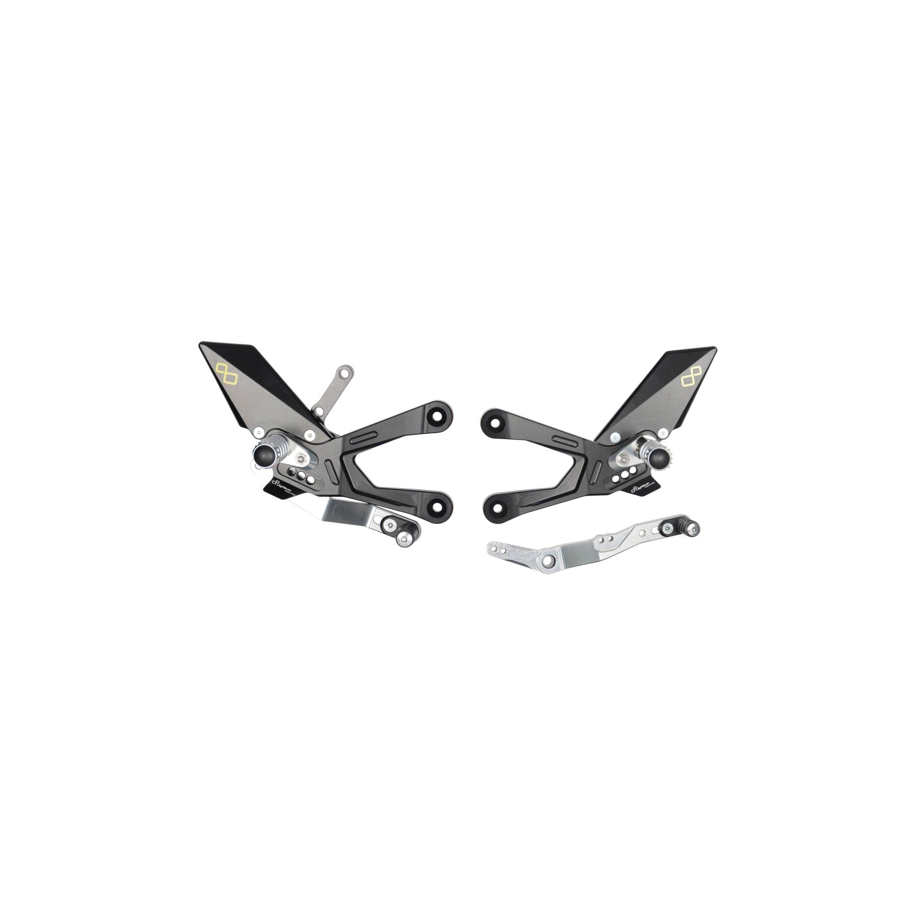 Lightech Track System Rearsets Yamaha R1 2015-2026