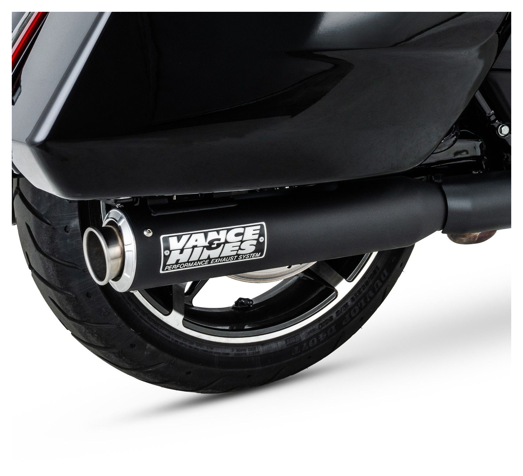 Vance & Hines Supersport 400 Slip-On Mufflers For Harley Touring