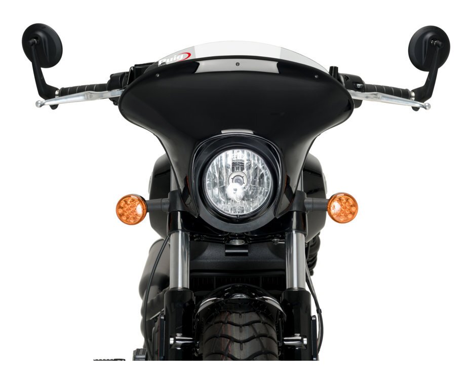 thumbnail image 2 of Windshield Indian Scout Bobber Wind Deflector LOW WIND 2 of 14