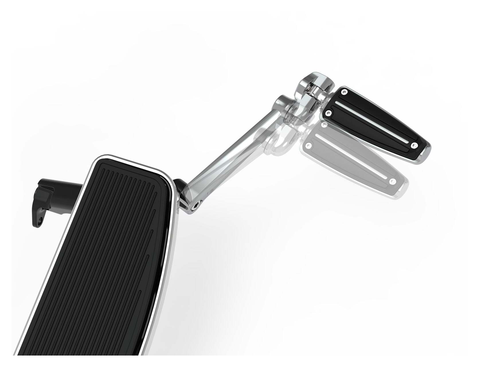 Ciro Frame Mounted Adjustable Highway Peg Mounts For Harley Touring 2023-2025 Extended - 5 1/2"