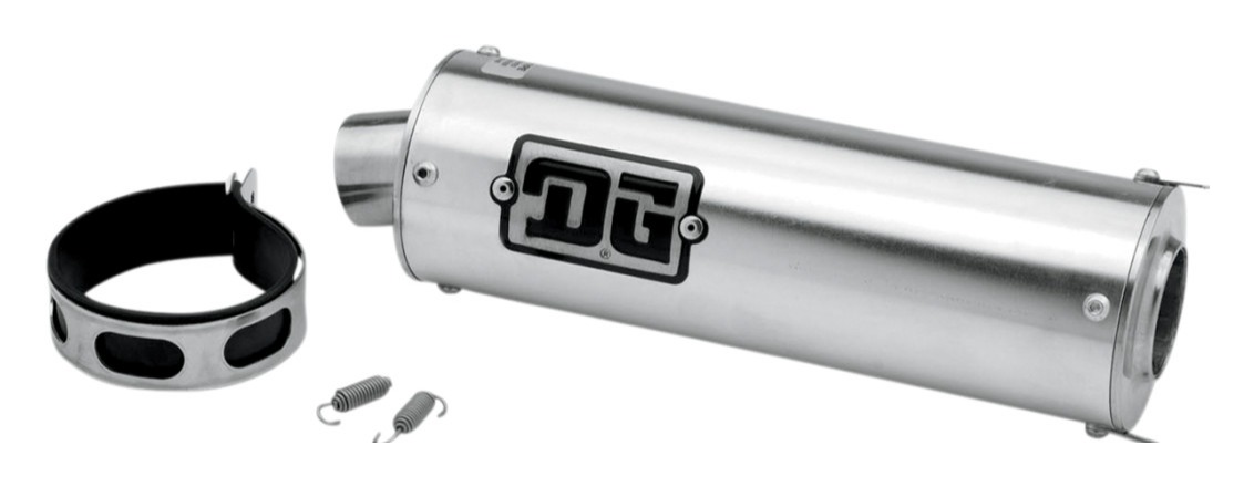 DG Performance Universal Slip On Exhaust Round