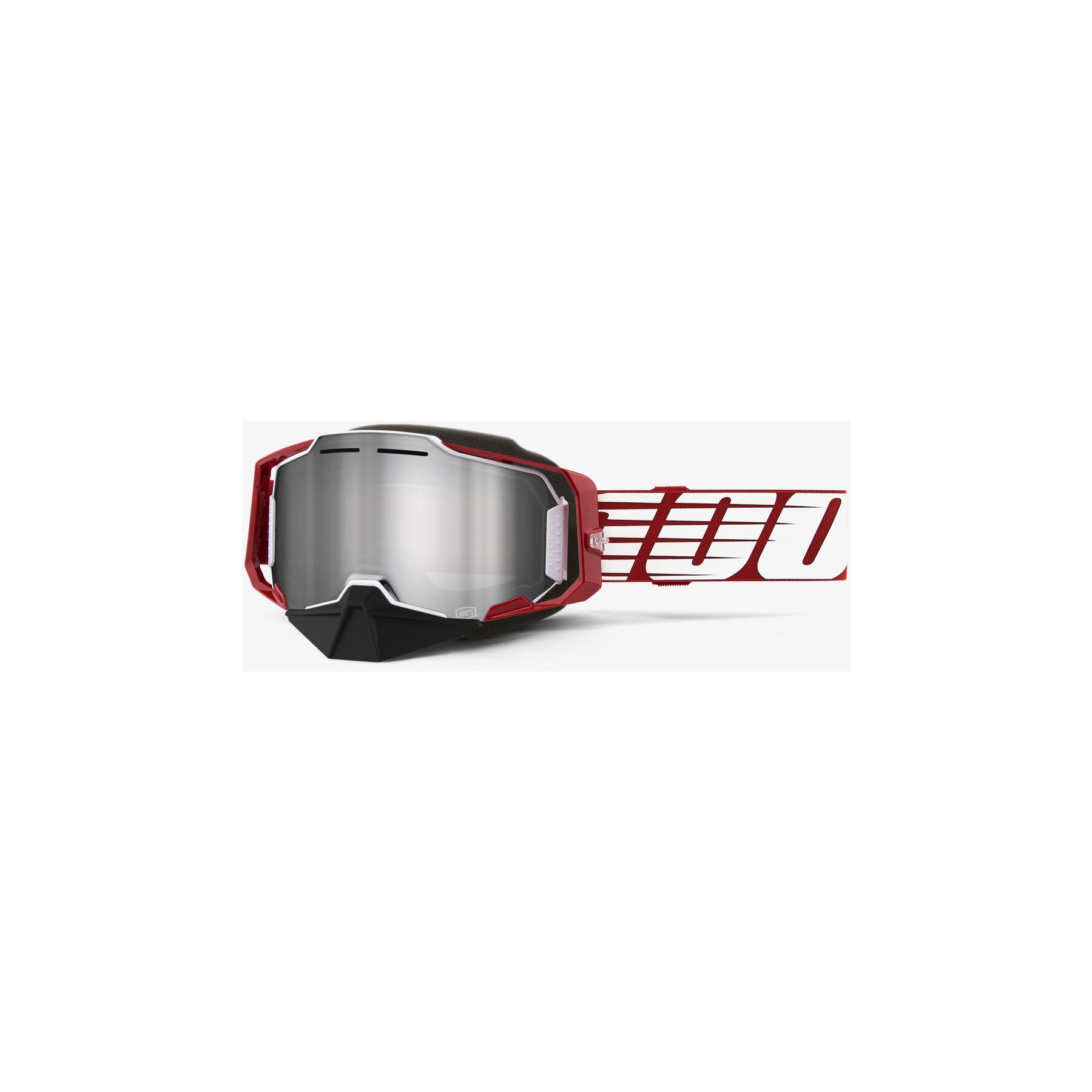 100 Armega Snowmobile Goggles - Mirrored Lens