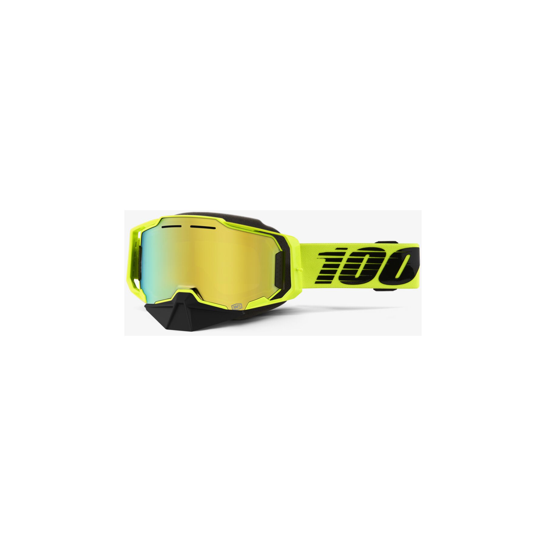 100 Armega Snowmobile Goggles - Mirrored Lens