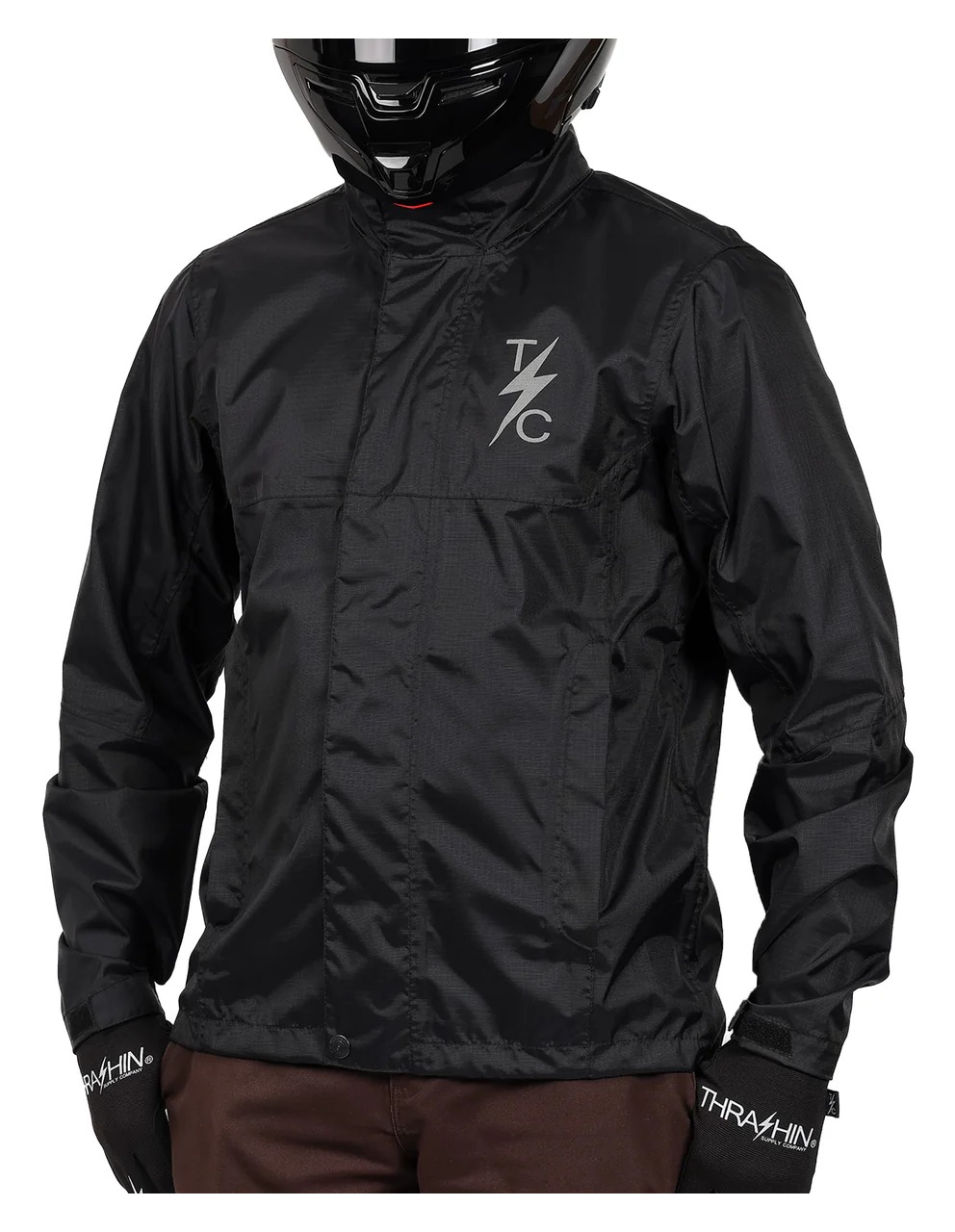  team rain jacket サイズm Thrashin Supply Mission Waterproof Rain Jacket - RevZilla