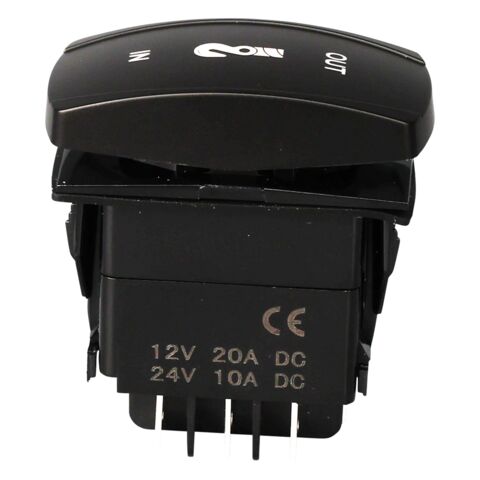 Open Trail Momentary LED Winch Switch Pro Backlit