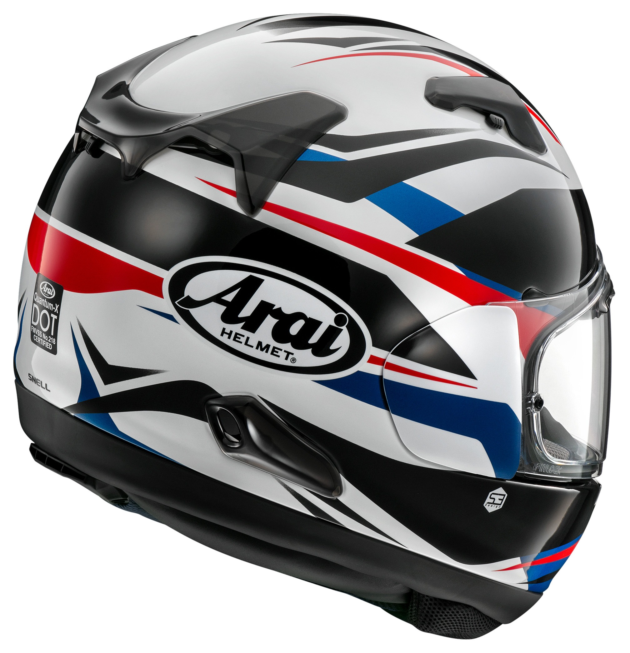Arai Quantum-X Ray Helmet - RevZilla Arai Quantum-X Ray Helmet - RevZilla