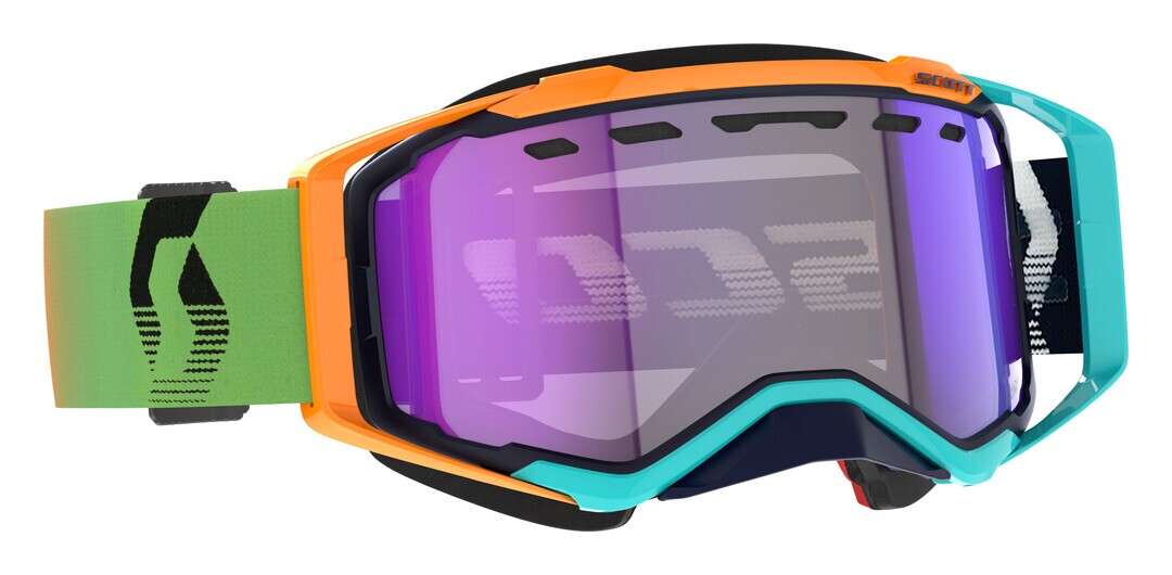 Scott Prospect Snow Cross Goggles - Light Sensitive Lens Light Sensitive Blue Chrome