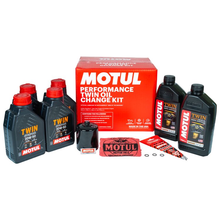 Motul Twin Oil Change Kit For Harley Twin Cam 1999-2017