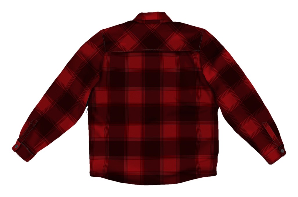 Icon Fallblock CX Flannel Jacket RevZilla