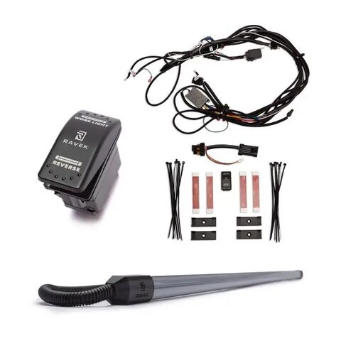 Ravek Plug & Play Multi-Function Taillight Kawasaki Mule PRO 2015-2025