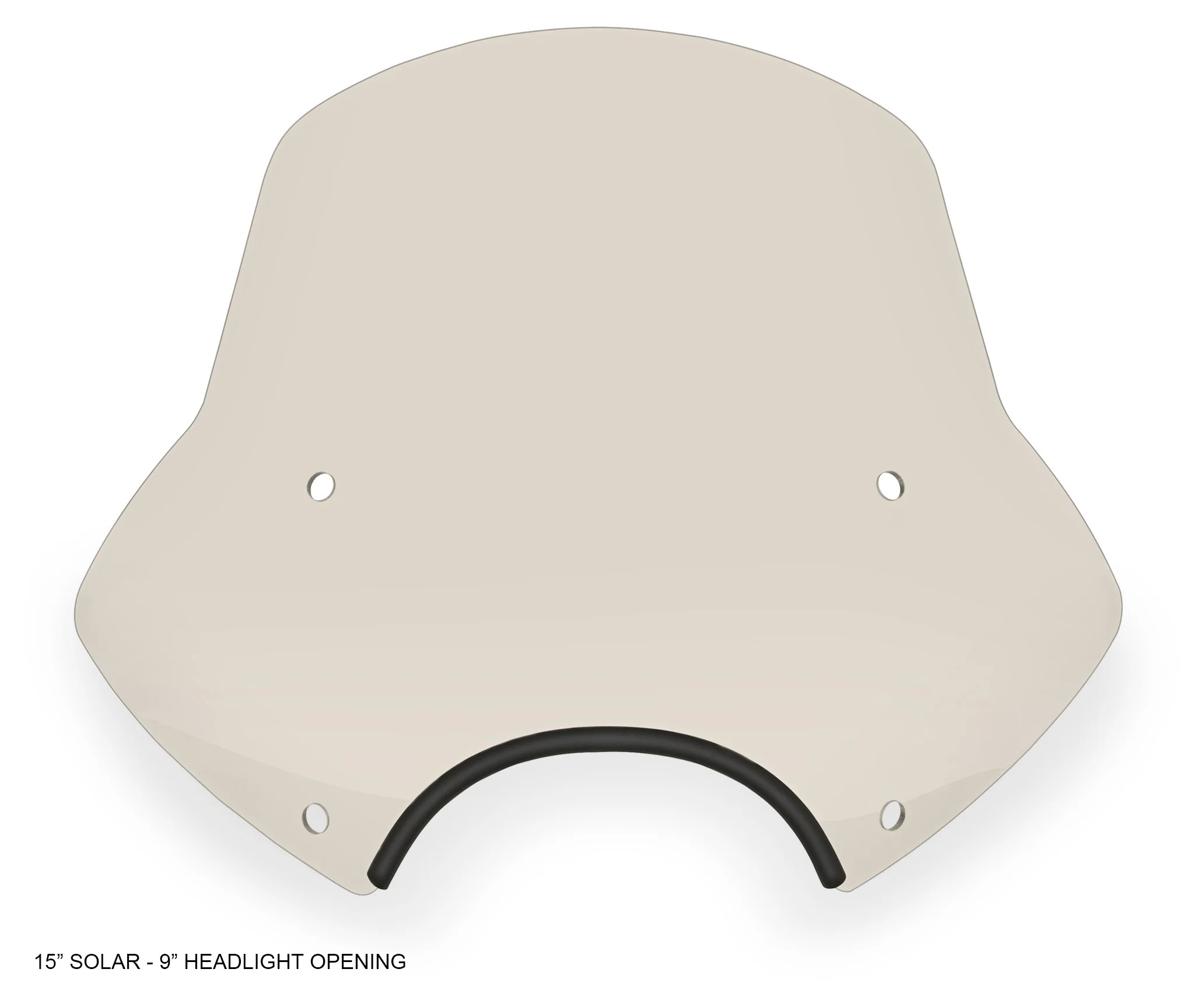 Memphis Shades Speed Demon Sportshield Solar Tint / 9" Headlight 15" Height