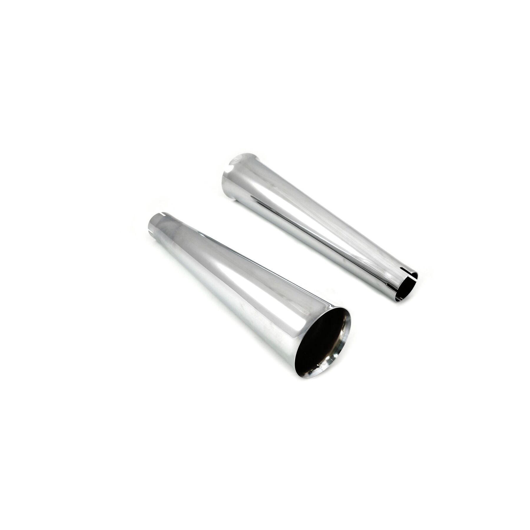 V-Twin Mfg. Megaphone Tip Set For Harley FL 1958-1984