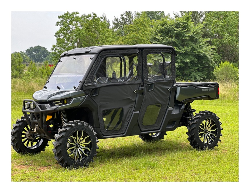 My-様 Seizmik Rear Framed Door Kit Can-Am Defender Max 900 / 1000