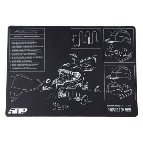 509 Mach V Desk Mat