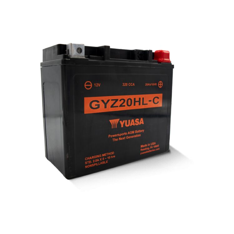 Yuasa GYZ20HL-C Factory Activated AGM High Performance Battery