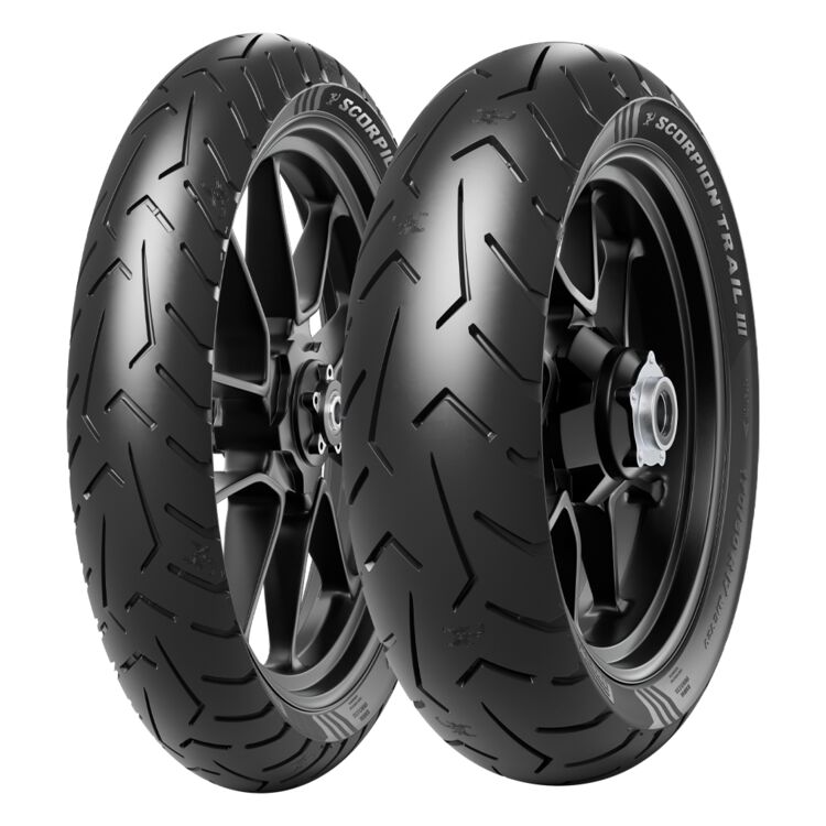 Pirelli Scorpion Trail III Tires Rear 180/55ZR17 73W TL
