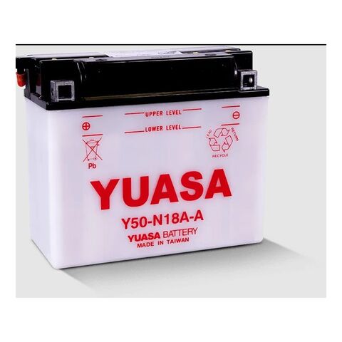 Yuasa Y50-N18A-A Yumicron Conventional Battery