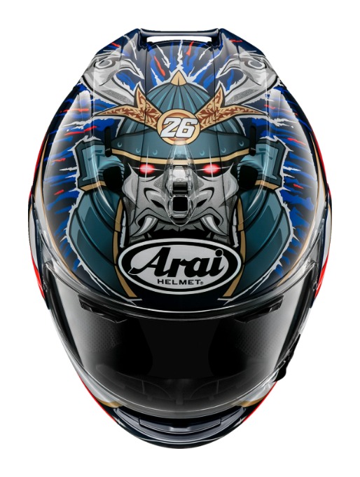 Arai Corsair-X Pedrosa Samurai 3 Helmet - RevZilla
